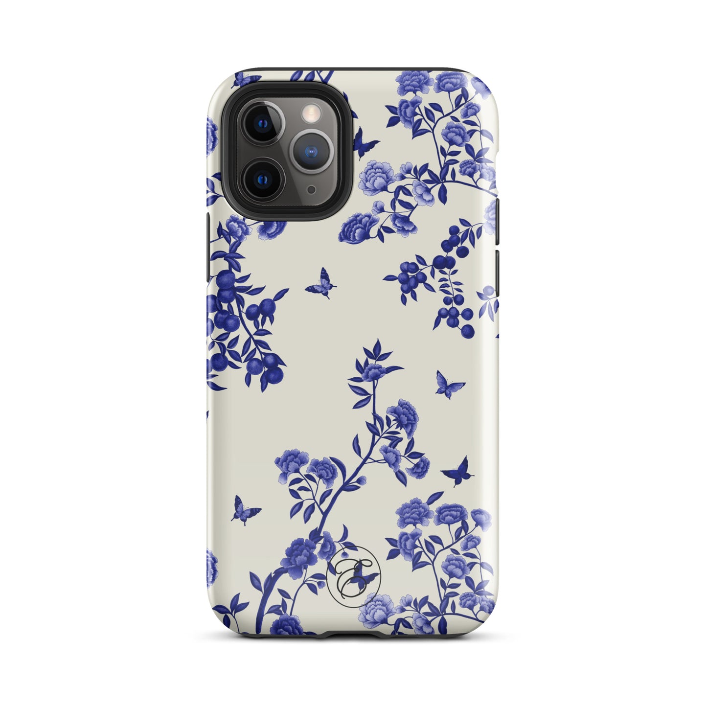 Case iPhone - Butterfly's dream Delft Blue