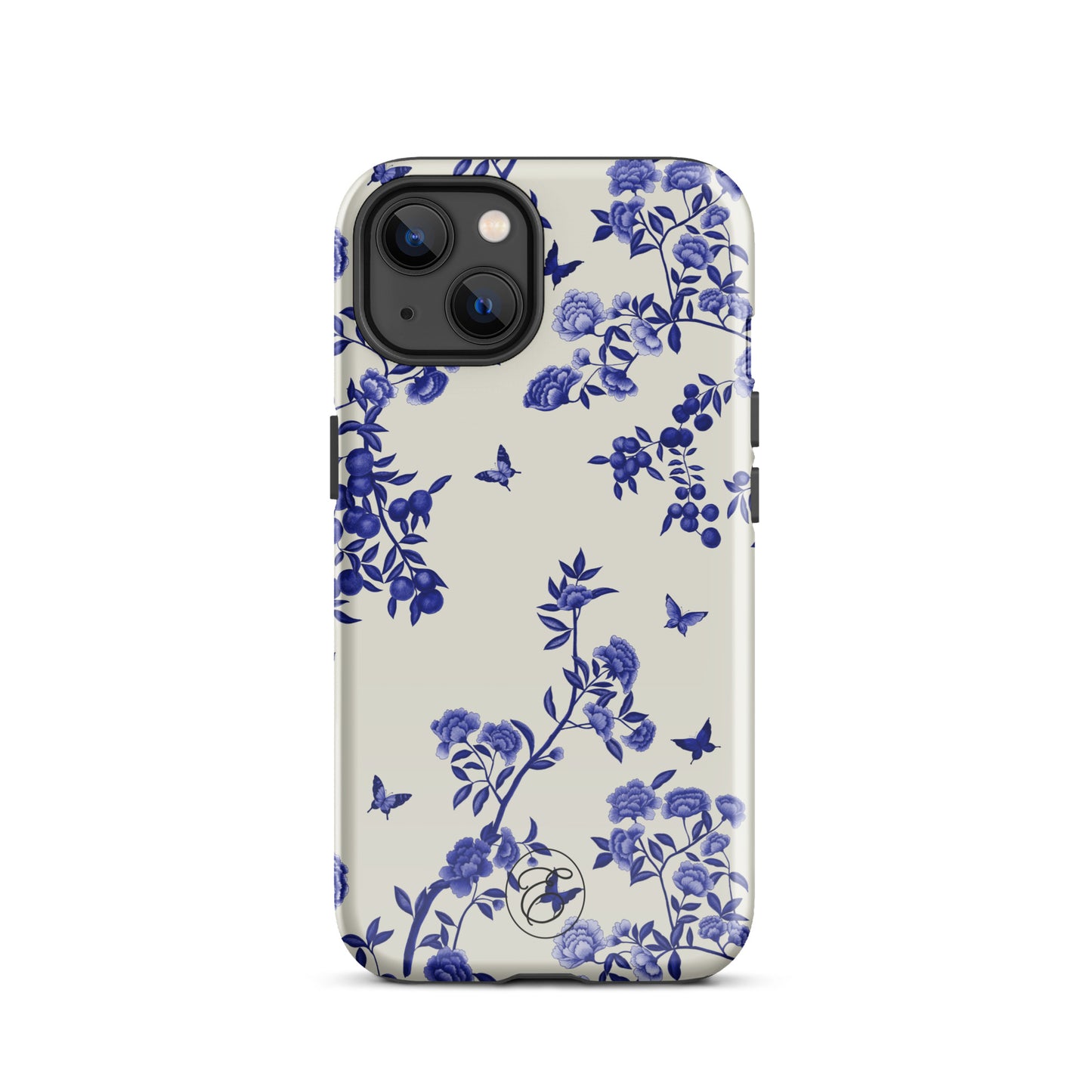 Case iPhone - Butterfly's dream Delft Blue