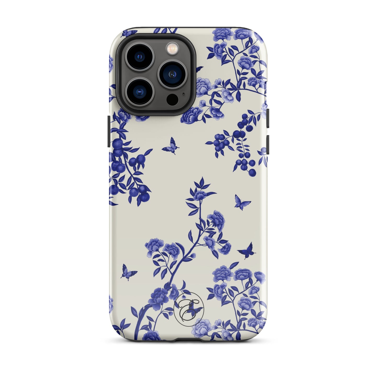 Case iPhone - Butterfly's dream Delft Blue