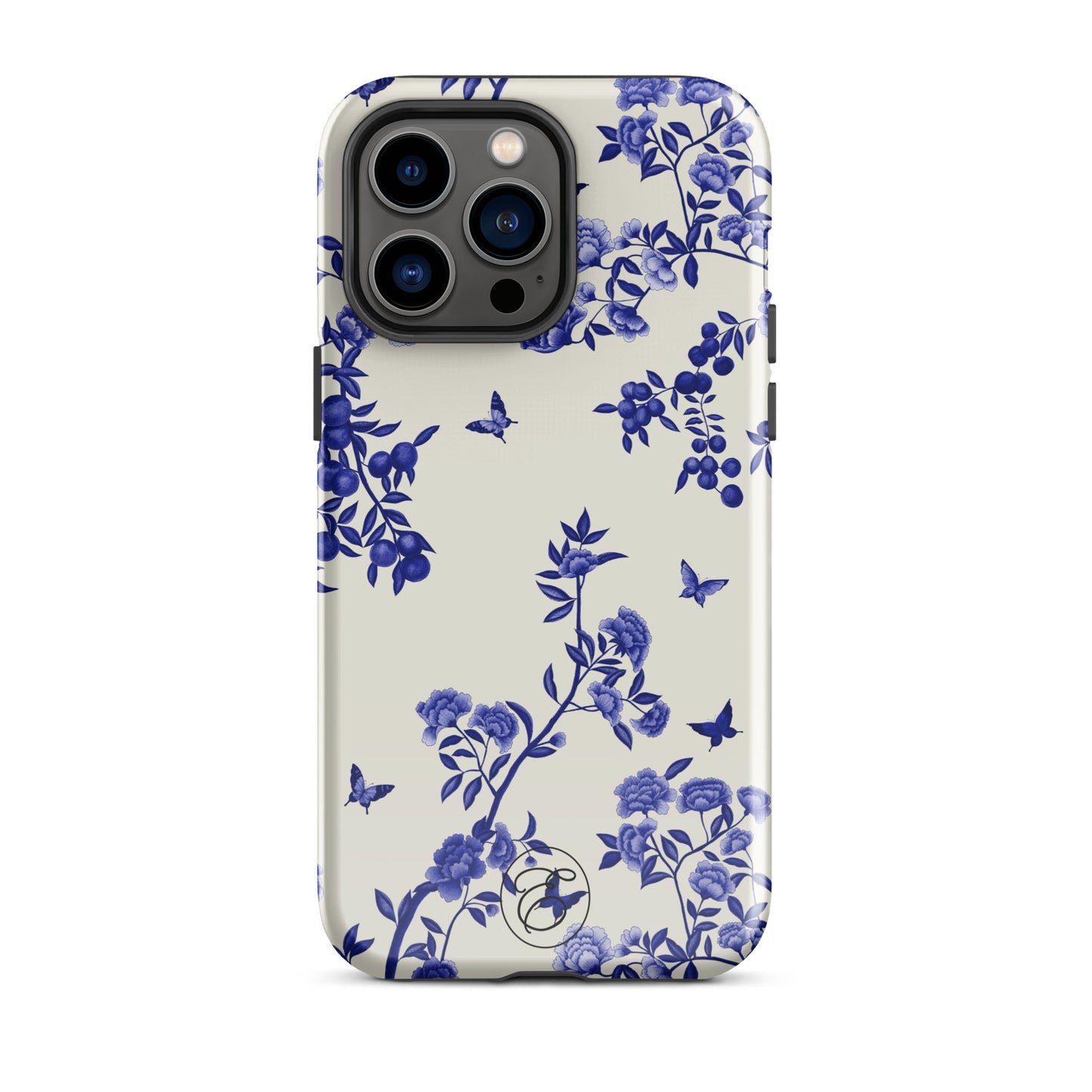 Case iPhone - Butterfly's dream Delft Blue