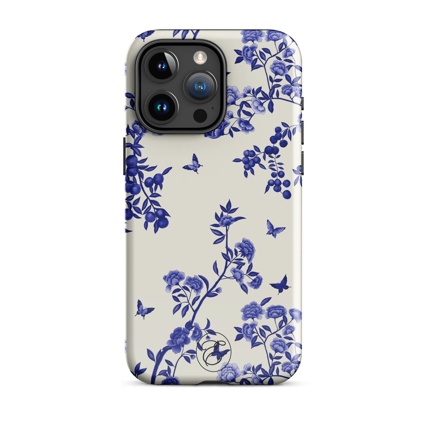 Case iPhone - Butterfly's dream Delft Blue